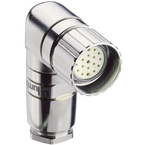 Connecteur circulaire M23 Lumberg Automation 2207 femelle, coudé Pôle: 19 nickel 1 pc(s) (1/2)