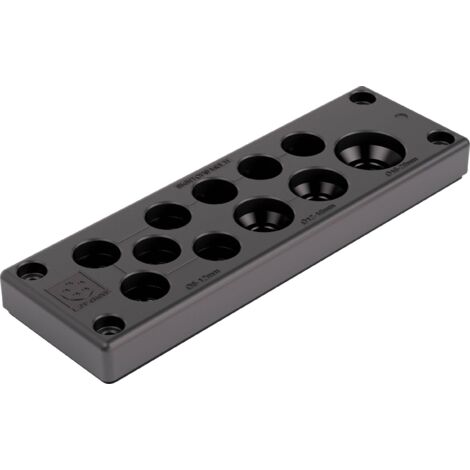 Plaque passe-câbles multiple LAPP SKINTOP® MULTI Version 4 52220085 Ø max. des bornes 20 mm Polycarbonate 1 pc(s) (1/3)