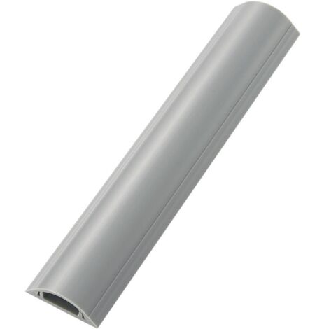 Protège-câbles PVC gris TRU COMPONENTS TC-RDAR30AWM203 1592913 Nombre de canaux: 1 Longueur 1000 mm 1 pc(s) (1/3)