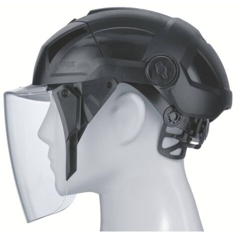 Casque Chantier Casquette De Protection Uvex U-Cap Premium - Anti-Choc, Réglable, Design Anthracite Casquette Protection Anti-choc