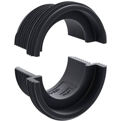 CONTA-CLIP KDS-RGA M20 BK Adaptateur de filetage et de verrouillage Epaisseur de plaque (maxi) 7 mm Polyamide 6.6 noir (1/2)