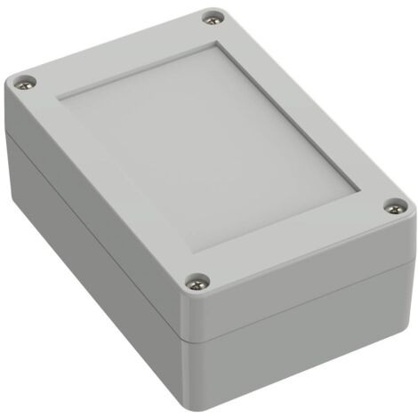 TRU COMPONENTS TC-10860452 Boîtier universel 105 x 70 x 40 Polycarbonate gris clair 1 pc(s)