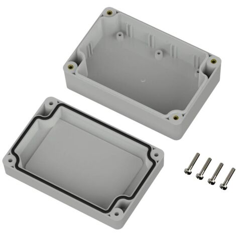 TRU COMPONENTS TC-10860452 Boîtier universel 105 x 70 x 40 Polycarbonate gris clair 1 pc(s)