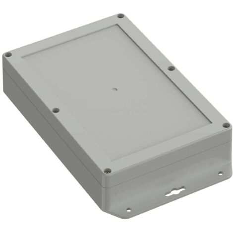 TRU COMPONENTS TC-10860980 Cloche à bride 209.70 x 139.80 x 45.10 Polycarbonate gris clair 1 pc(s) (1/2)