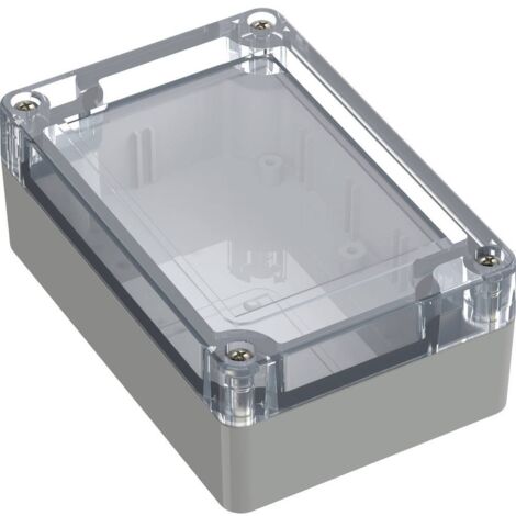 TRU COMPONENTS TC-10860468 Boîtier universel 105 x 70 x 40 ABS-PC gris clair 1 pc(s) D939942 (1/2)