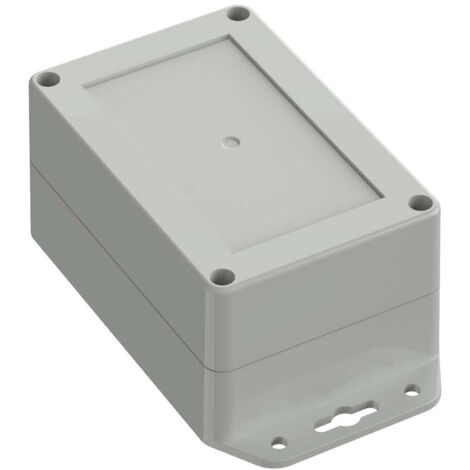 TRU COMPONENTS TC-10860616 Cloche à bride 120 x 80 x 60.20 Polycarbonate gris clair 1 pc(s) D939312 (1/2)