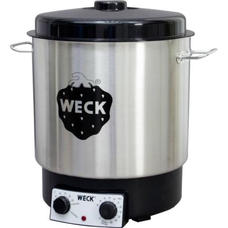 WECK WAT 25 Stérilisateur/distributeur de boissons chaudes acier inoxydable, noir (1/3)