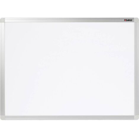 Dahle Tableau blanc Basic Board 96151 (l x H) 900 mm x 600 mm blanc format paysage ou portrait, boîte de rangement four (1/4)