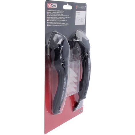 KS Tools Jeu de racloir et extracteur en silicone FUGENFIX, 7 pcs 1161050