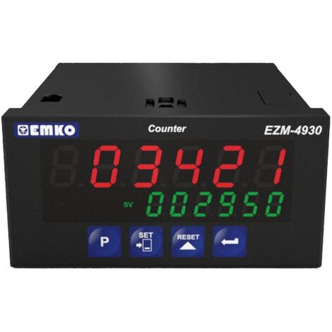Emko ESM-4930 2 points, P, PI, PD, PID Régulateur universel Pt100 -200 à +1700 °C Relais 5 A (L x l x H) 86.5 x 48 x 96 (1/5)