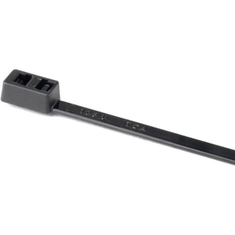 HellermannTyton 117-05050 T50RDH-PA66HS-BK Serre-câble 210 mm 4.70 mm noir 100 pc(s) (1/2)