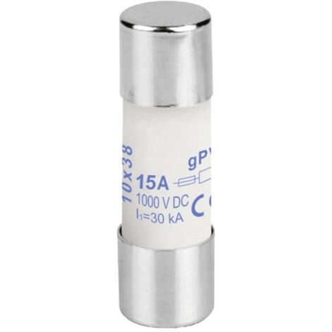 Weidmüller 2827970000 FUSE 10X38 15A 1000 VDC GPV S Micro-fusible 15 A Contenu 1 pc(s) (1/2)