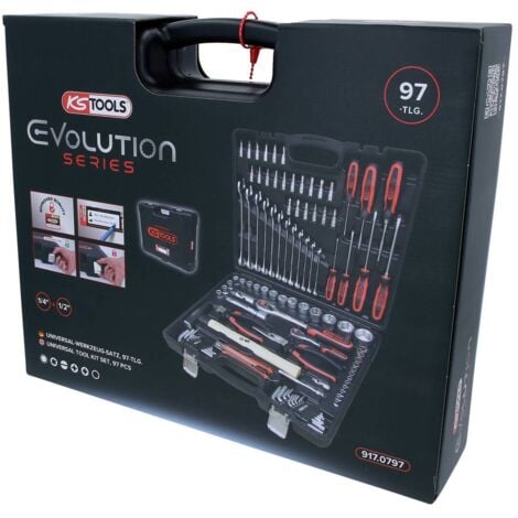 KS Tools 917.0797 917.0797 Jeu d'outils universelle en valise 97 pièces