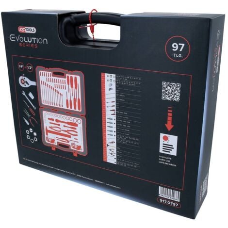 KS Tools 917.0797 917.0797 Jeu d'outils universelle en valise 97 pièces