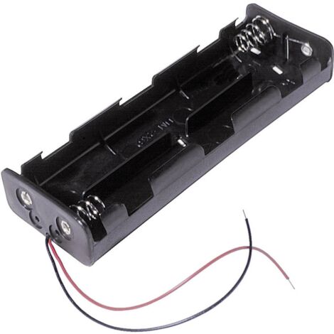 MPD BH26CW Support de pile 6x LR14 (C) raccordement par fils (L x l x H) 158 x 55 x 26 mm
