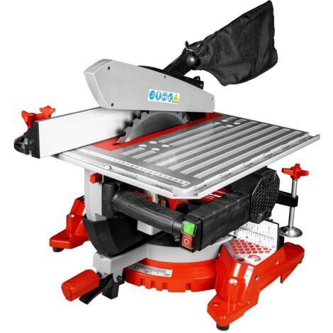 Holzmann – Scie à onglet sur table 305mm 2000W – Vitesse 4200 tr/min – Capacité de coupe 180 x 85 mm à 90° – Pour bois dur et teck