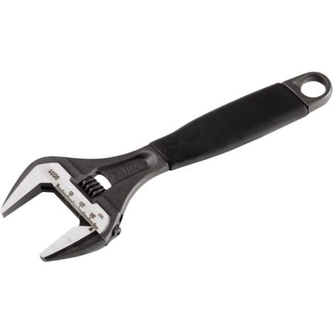 Bahco – Clé à molette 32 mm – Ouverture large 32 mm – Traitement anticorrosion – Design ergonomique pour confort prolongé - X082001 (1/6)