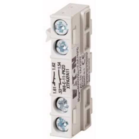 Contact auxiliaire montage encastré Eaton NHI-E-11-PKZ0 082882 250 V/DC 2 A 1 NO (T), 1 NF (R) 1 pc(s) (1/4)
