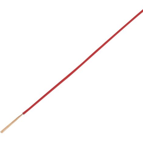 TRU COMPONENTS 1568649 Câble pour l'automobile FLRY-A 1 x 1 mm² rouge 50 m (1/2)