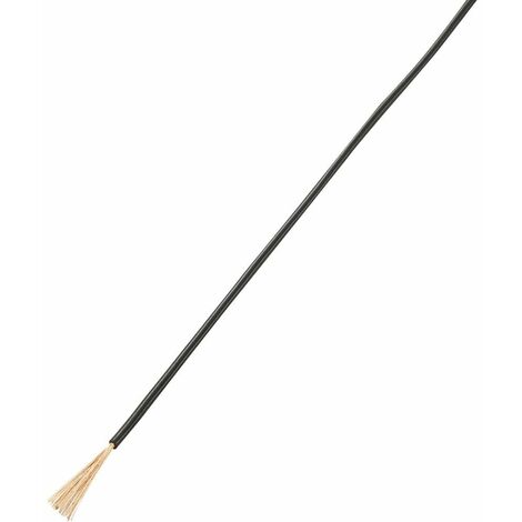 TRU COMPONENTS 1567823 Fil de câblage LiFY 1 x 0.50 mm² noir 25 m (1/2)