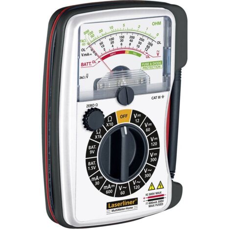 Multimètre Laserliner analogique CAT III 300 V X042501 (1/6)