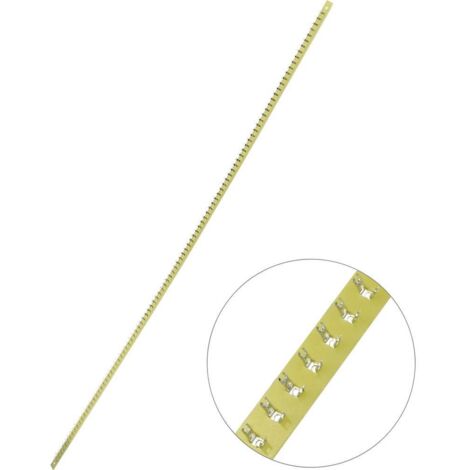 Barrette à souder simple rangée TRU COMPONENTS 530553 Nbr total de pôles 100 Epoxy (L x l x H) 620 x 9 x 1.5 mm 1 pc(s) (1/2)