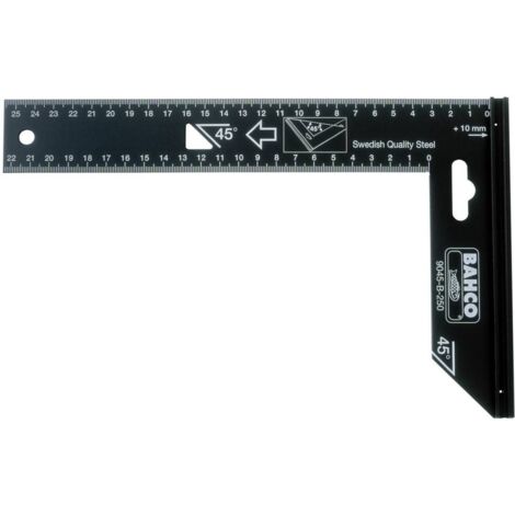 Bahco 9045-B-300 Équerre de précision en acier 300 mm (1/3)