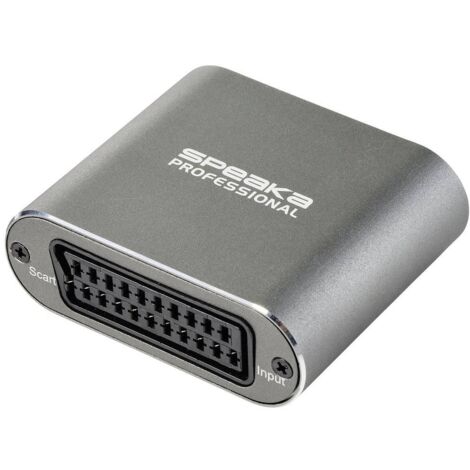 Convertisseur Péritel Vers HDMI - Upscale 1080p - Avec Entrée HDMI Additionnelle - Compatible NTSC/PAL