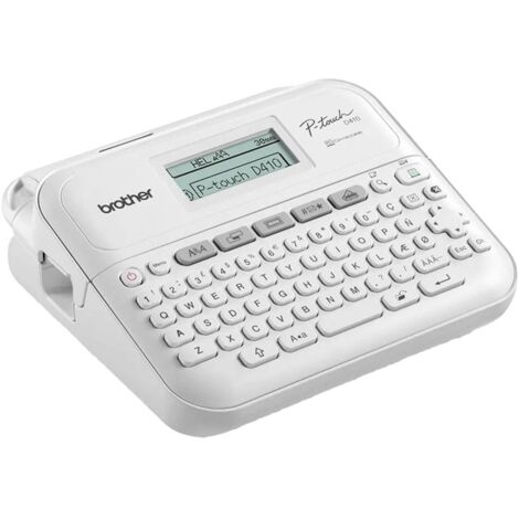 Brother PTD410VPRG1 Etiqueteuse adapté pour rubans: TZ 3.5 mm, 6 mm, 9 mm, 12 mm, 18 mm