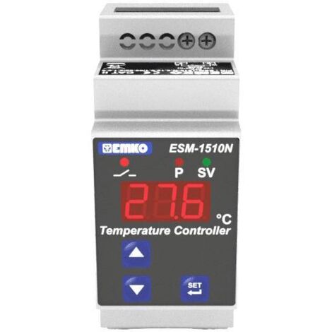 Emko ESM-1510-N 2 points de réglage Régulateur de température PTC -50 à 150 °C Relais 10 A (L x l x H) 61.2 x 35 x 90 m (1/5)