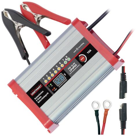 Dino KRAFTPAKET LifePo4 10A 136341 Chargeur 12 V D313652 (1/3)