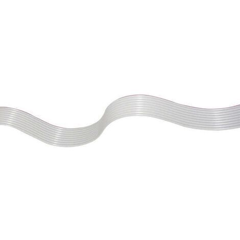 econ connect 28AWG25GR Câble en nappe Pas: 1.27 mm 25 x 0.08 mm² gris 30.50 m X381371 (1/3)