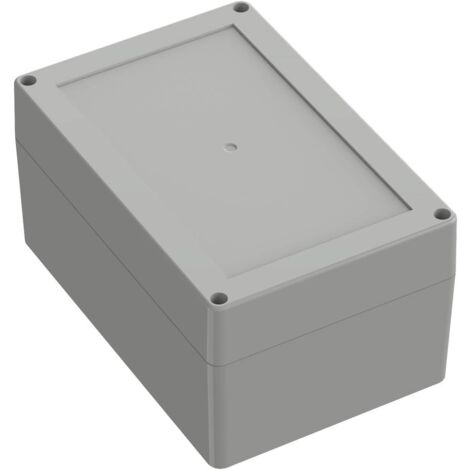 TRU COMPONENTS TC-10860920 Boîtier universel 180 x 120 x 90.30 Polycarbonate gris clair 1 pc(s)