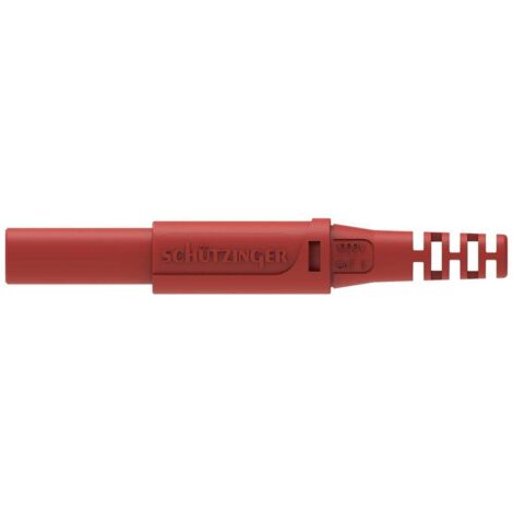 Schützinger DI SFK 30 S Ni / OK / RT Fiche à ressort de sécurité rouge 1 pc(s) Y150262 (1/2)