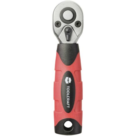 TOOLCRAFT TO-7767546 Mini clé à cliquet 1/4 (6.3 mm) 109 mm (1/5)