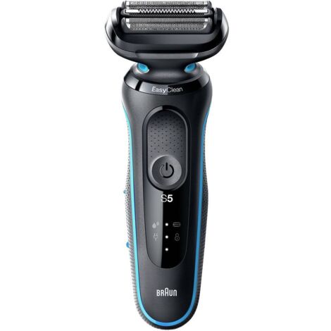 Braun 51-M1000s 51-M1000s Rasoir à grilles noir/bleu (1/6)