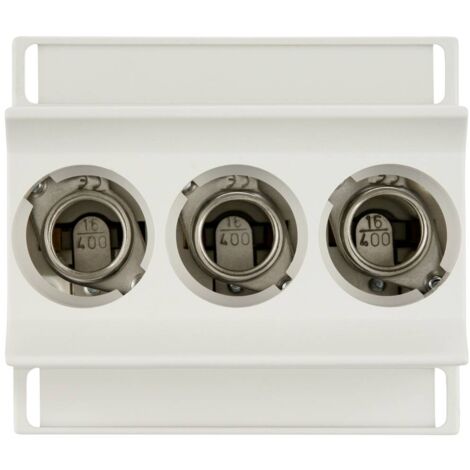 REV 0515468555 Socle pour fusible Taille du fusible = D01 3 pôles 2 A, 16 A 230 V 1 pc(s)