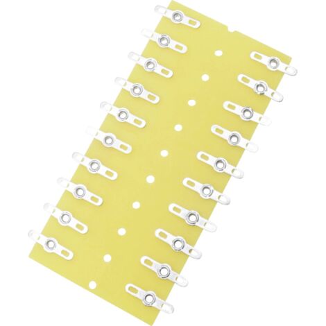 Tru Components – Barrette à souder double rangée 1572091 – 20 pôles – Bakélite – Dimensions 82 x 38 x 1.6 mm – Pour câblage électronique - MM 1 PC