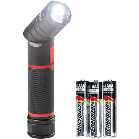 Wiha Lampe de poche avec lumière LED, laser et UV avec 3 piles AAA 100 - 310 lm (41286) (1/5)