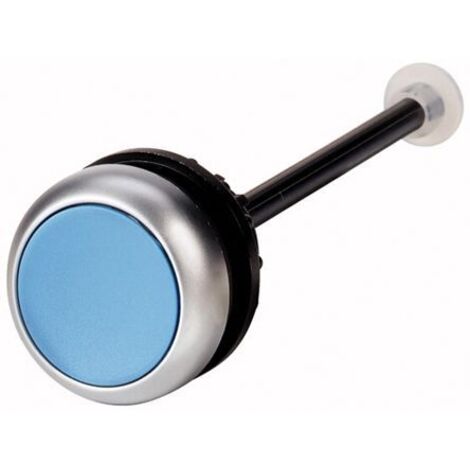 Tête de bouton poussoir Eaton, Eaton Moeller Bleu, Ø découpe 22mm, Momentané ( Prix pour 1 ) (1/3)