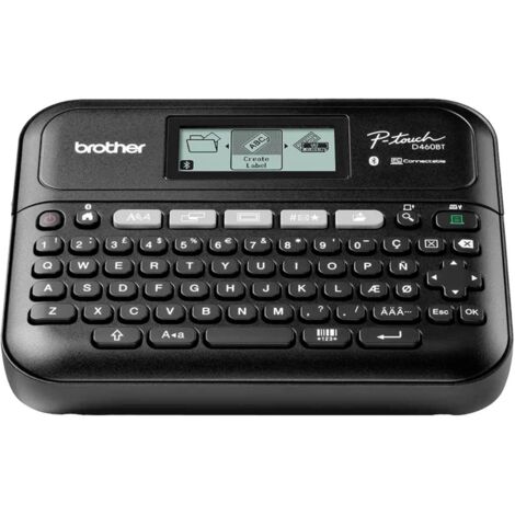 Brother PTD460BTVPRG1 Etiqueteuse adapté pour rubans: TZ 3.5 mm, 6 mm, 9 mm, 12 mm, 18 mm