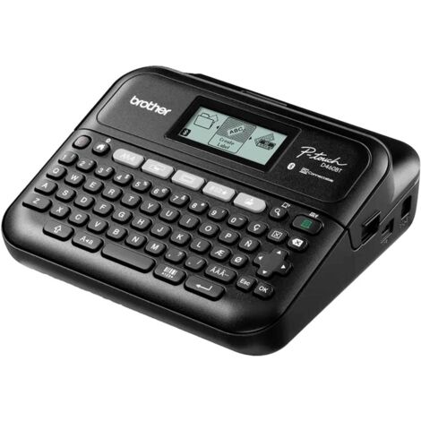 Brother PTD460BTVPRG1 Etiqueteuse adapté pour rubans: TZ 3.5 mm, 6 mm, 9 mm, 12 mm, 18 mm