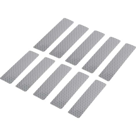 BANDE ADHÉSIVE TOOLCRAFT 1564163 ARGENT (L X L) 100 MM X 25 MM 10 PC(S) (1/2)