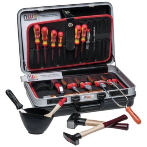 NWS 321K-1 pour électricien Mallette à outils équipée 23 pièces (L x l x H) 460 x 160 x 360 mm C50876 (1/4)