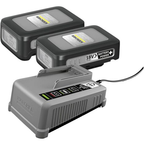 Kärcher Professional 2.445-072.0 Starter Kit Battery Power+ 18/30 Batterie pour outil et chargeur 18 V 3 Ah Li-Ion D396512 (1/4)