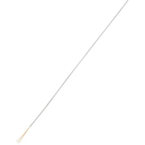 TRU COMPONENTS 1567848 Fil de câblage LiFY 1 x 0.75 mm² blanc 25 m (1/2)