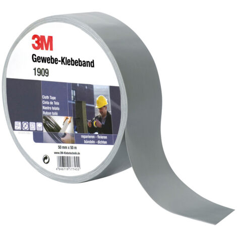 3M 2903D4850S Ruban adhésif toilé 3M™ 2903 argent (L x l) 50 m x 48 mm 1 pc(s) D678731