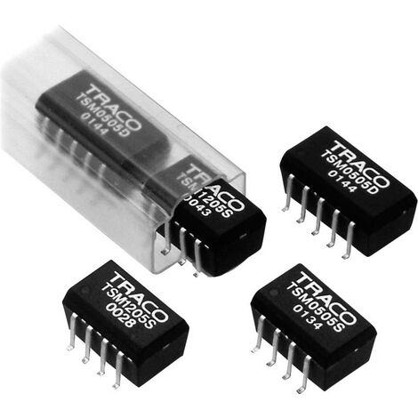 TracoPower TSM 2415D Convertisseur CC/CC CMS 24 V/DC +12 V/DC, -12 V/DC 30 mA 1 W Nbr. de sorties: 2 x Contenu 1 pc(s)