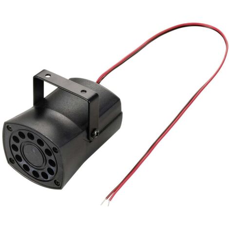 TRU COMPONENTS TC-10302760 Générateur de signal piézo Bruit généré: 105 dB Tension: 12 V/DC sirène 1 pc(s)