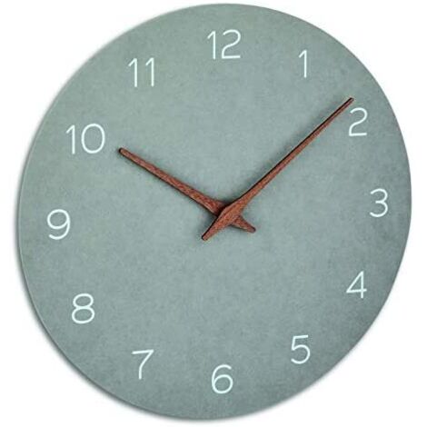 Horloge murale TFA Dostmann à quartz 297 mm x 45 mm gris